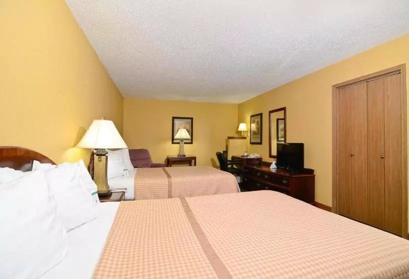 Standard-huone 2 Parivuodetta, Americas Best Value Inn Iola