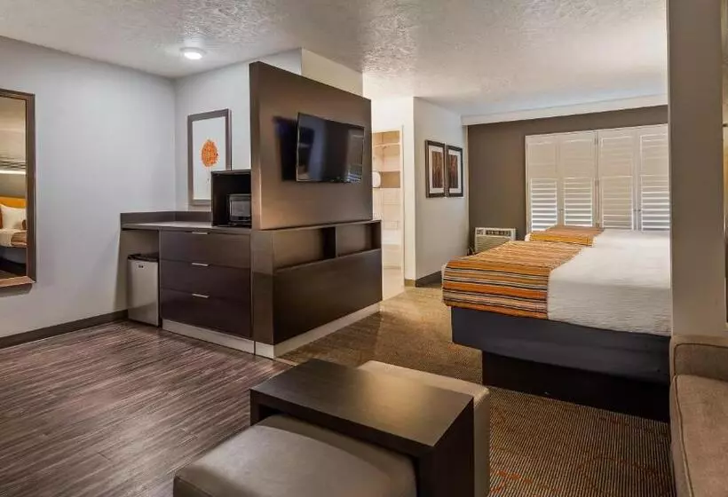 身障者適用クイーンサイズベッドルーム, Best Western Corvallis