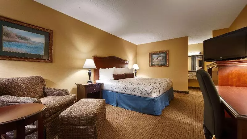 身障者適用キングサイズベッドルーム, Best Western Fredericksburg