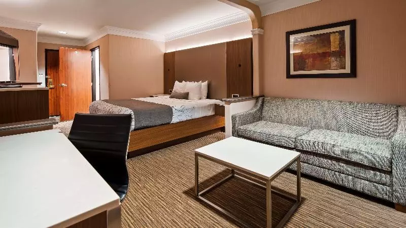 اتاق استاندارد با تخت بزرگ, Best Western Plus Suites Hotel   Los Angeles Lax Airport