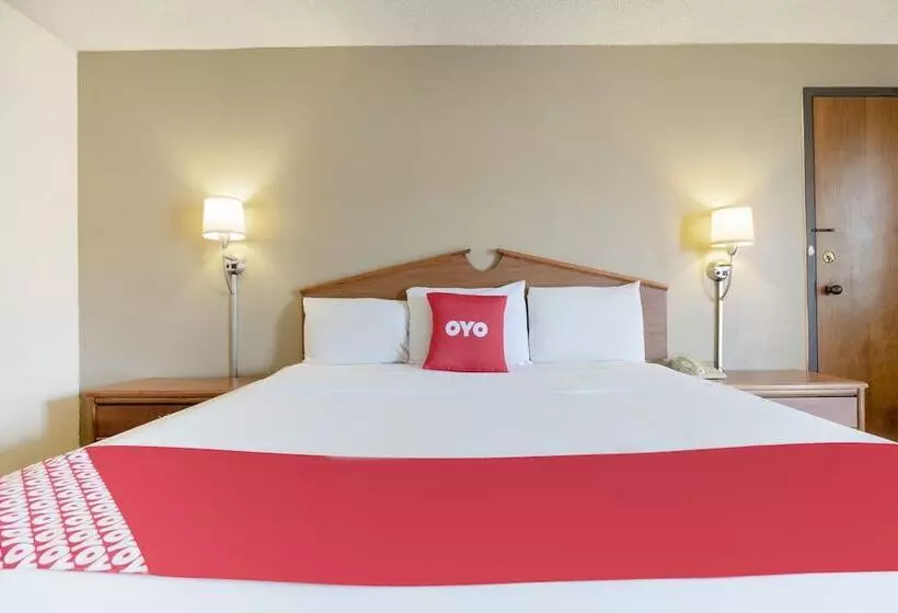 身障者適用ダブルベッド付きスタンダードルーム, Days Inn Airport