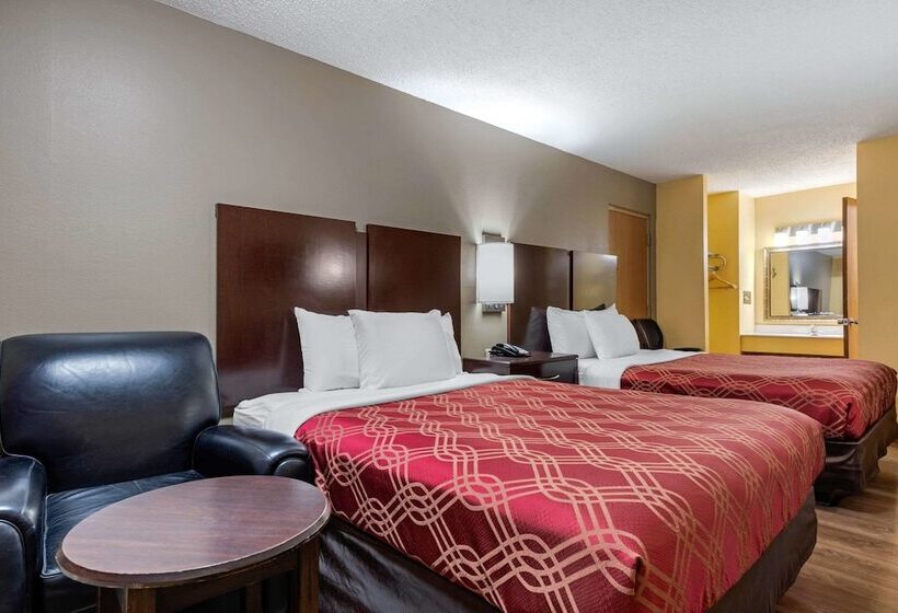 2ダブルベッドのスタンダードルーム, Econo Lodge