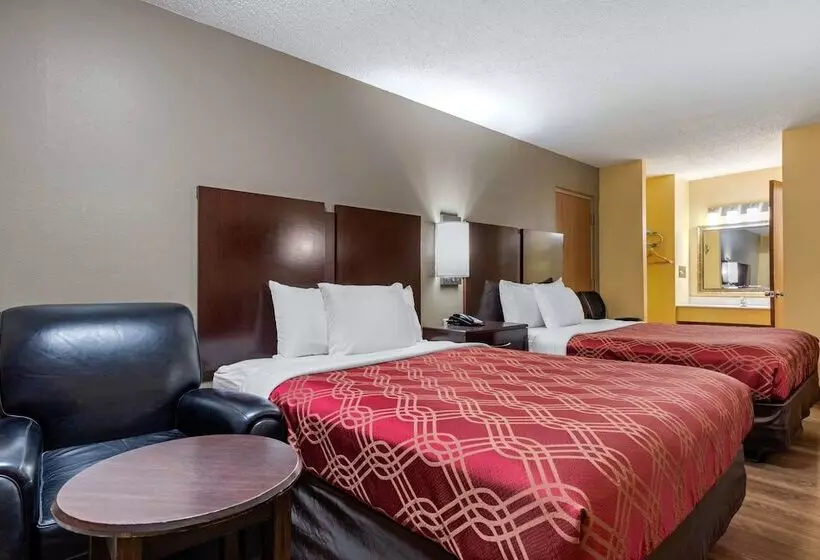 ２ダブルベッドのスタンダードルーム, Econo Lodge