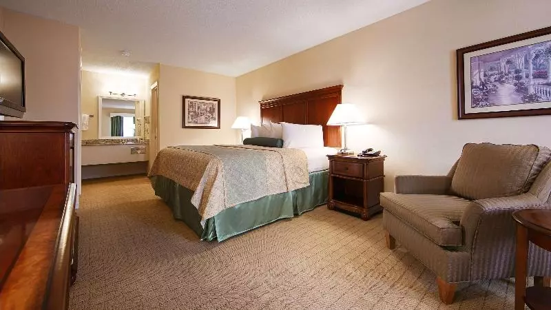 キングサイズベッドのスタンダードルーム, Best Western Plus Santee Inn