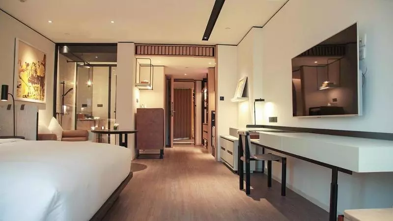 キングサイズベッドのスタンダードルーム, Best Western Plus Santee Inn