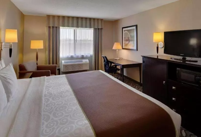 身障者適用キングサイズベッドルーム, Best Western Pontiac Inn