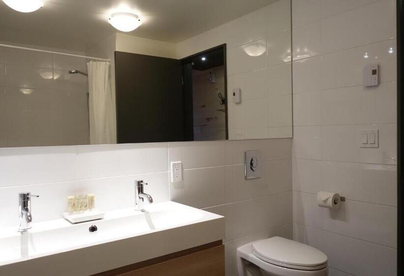 חדר סטנדרט מותאם לאדם עם מוגבלויות, De L Horizon