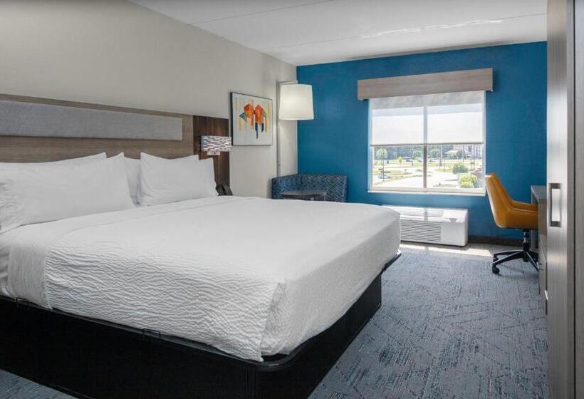 חדר סטנדרט עם מיטת קינג, Holiday Inn Express Rocky Mount Sports Center By Ihg