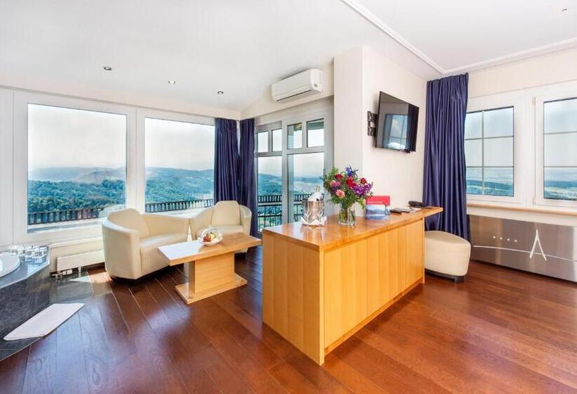 景色の見えるスイートルーム, Uto Kulm Car Free Hideaway In Zurich