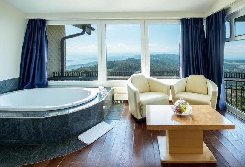 景色の見えるスイートルーム, Uto Kulm Car Free Hideaway In Zurich