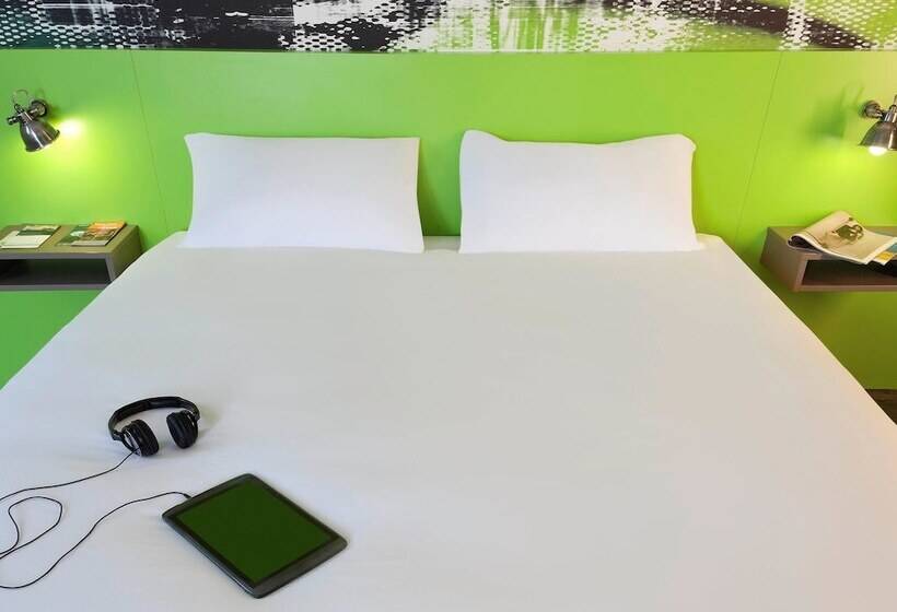 스탠다드 룸 더블 침대, Ibis Styles Lyon Villeurbanne Parc De La Tête D Or
