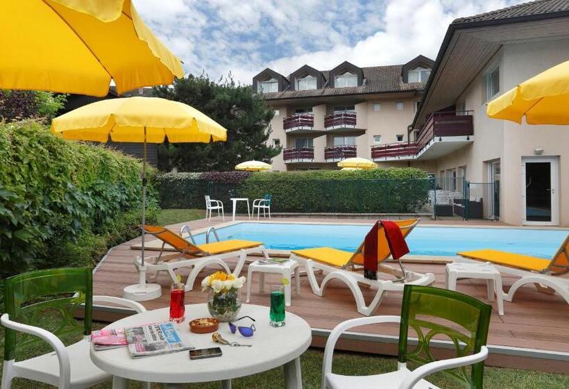 标准间带阳台, Logis Hotel Arc En Ciel