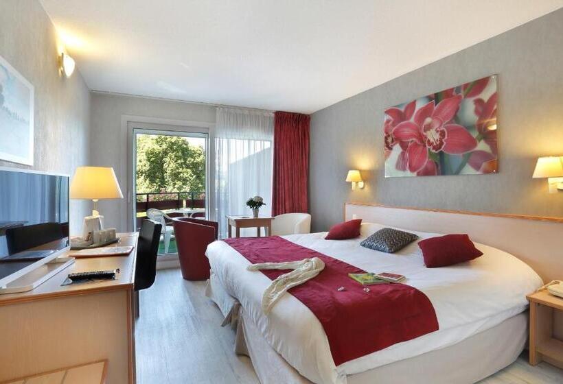 اتاق استاندارد با بالکن, Logis Hotel Arc En Ciel