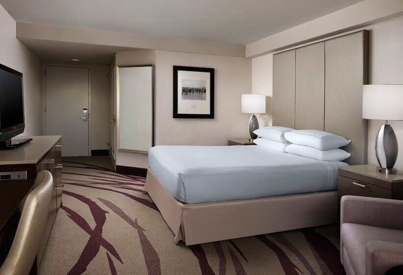 ダブルベッドスタンダードルーム, Hilton Long Beach