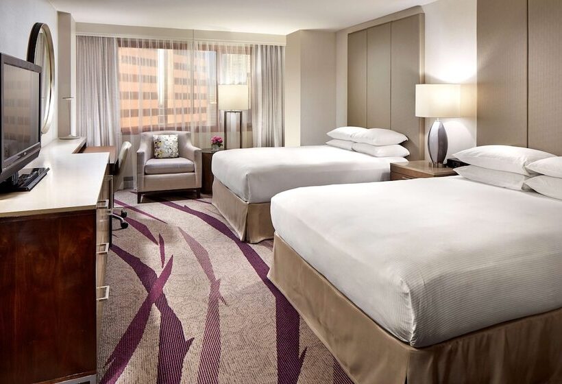 2ダブルベッドのスタンダードルーム, Hilton Long Beach