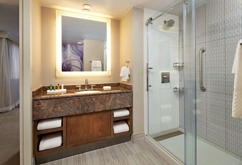 ダブルベッドスタンダードルーム, Hilton Long Beach