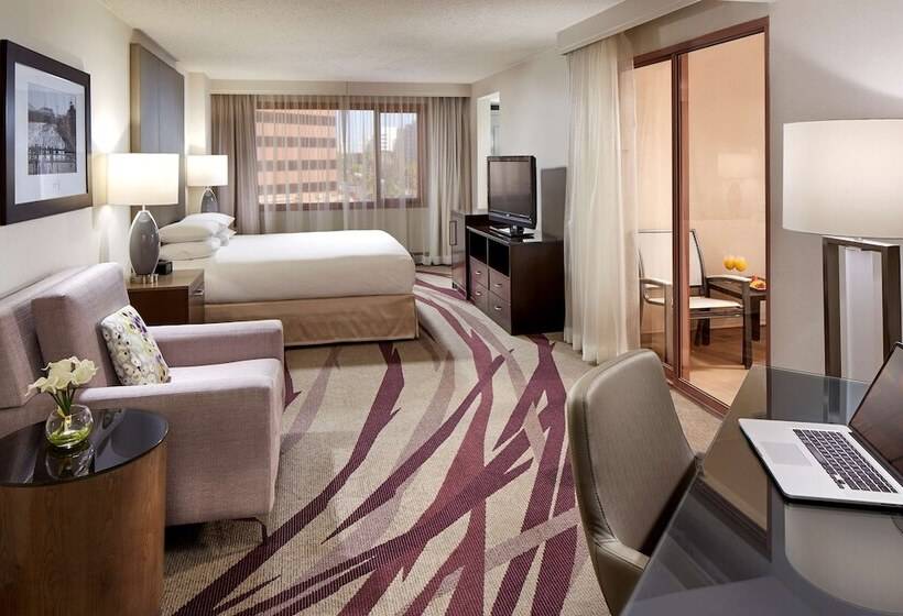 ダブルベッドスタンダードルーム, Hilton Long Beach