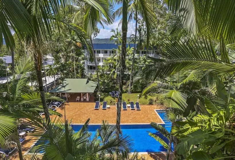 庭の見える１ベッドルームアパートメント, Agincourt Beachfront Apartments