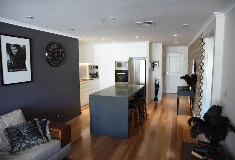 דירת דלוקס 2 חדרי שינה, Darling Harbour Getaway