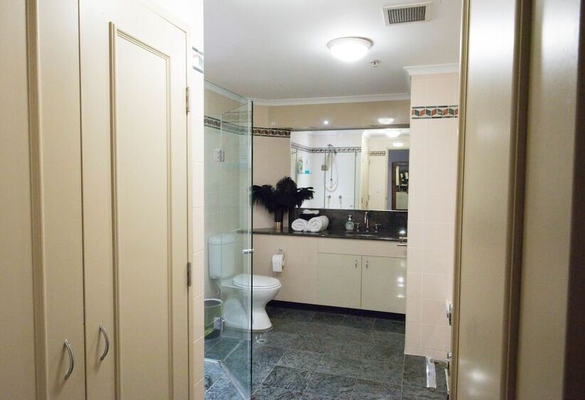 דירת דלוקס 2 חדרי שינה, Darling Harbour Getaway