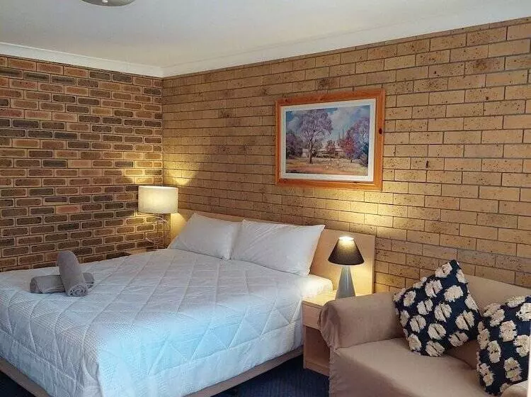 キングサイズベッドのエクゼクティブルーム, Settlers Motor Inn