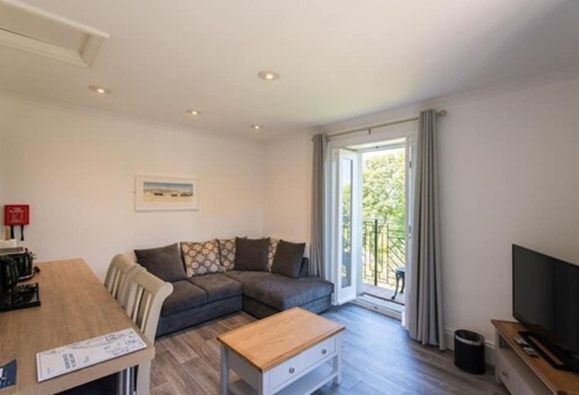 דירת 2 חדרי שינה בצד עם נוף לים, Tregenna Castle Resort