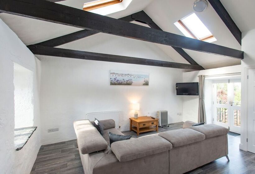 דירת 2 חדרי שינה עם נוף לגינה, Tregenna Castle Resort