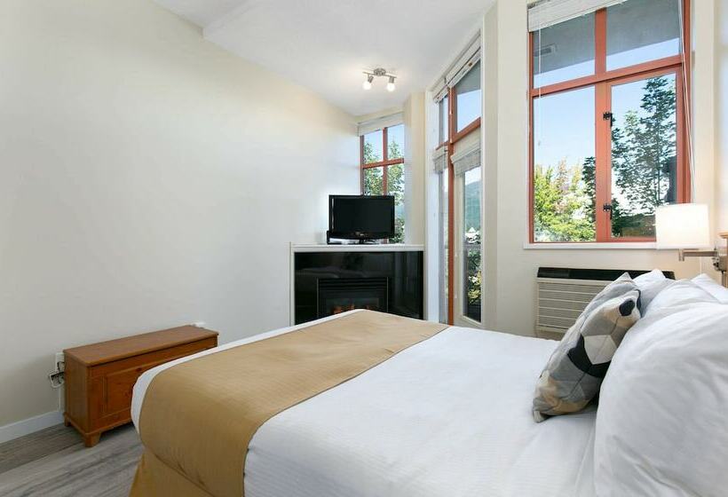 带双人床的标准工作室, Alpenglow Lodge By Mountainview