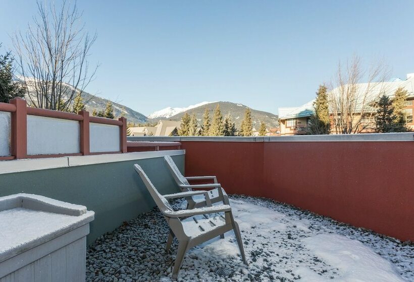 带双人床的标准工作室, Alpenglow Lodge By Mountainview