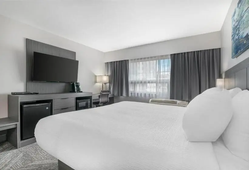 キングサイズベッドのスタンダードルーム, Best Western Prince George Downtown