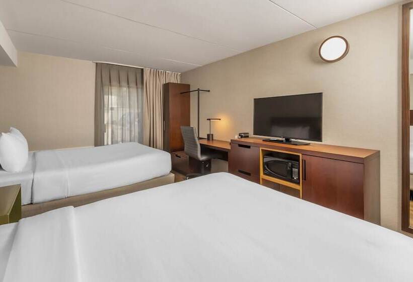 غرفه قياسيه سريرين مزدوجين, Comfort Inn West