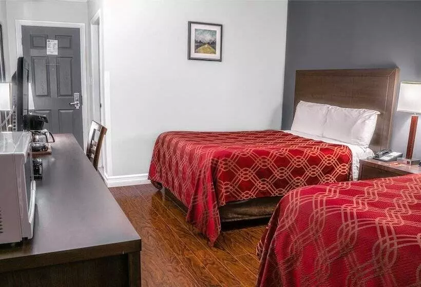 ２ダブルベッドのスタンダードルーム, Econo Lodge Miramichi