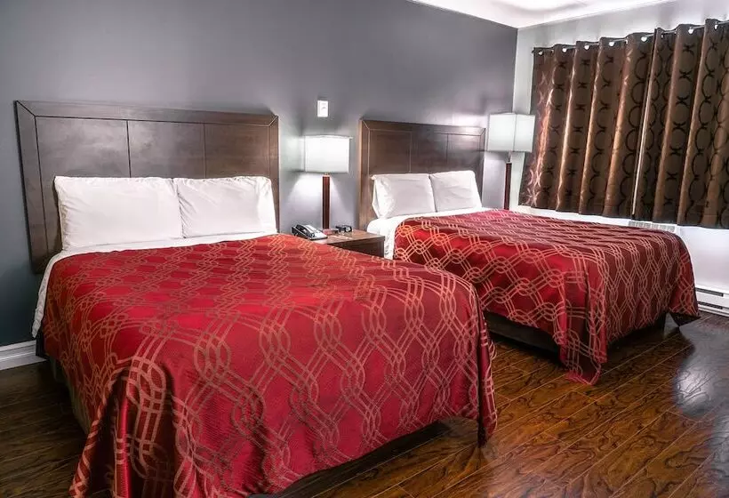 ２ダブルベッドのスタンダードルーム, Econo Lodge Miramichi
