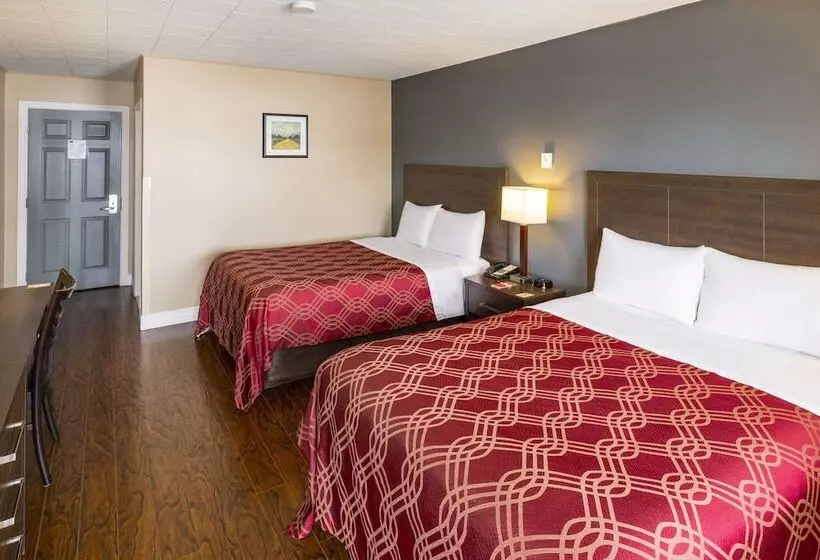 ２ダブルベッドのスタンダードルーム, Econo Lodge Miramichi