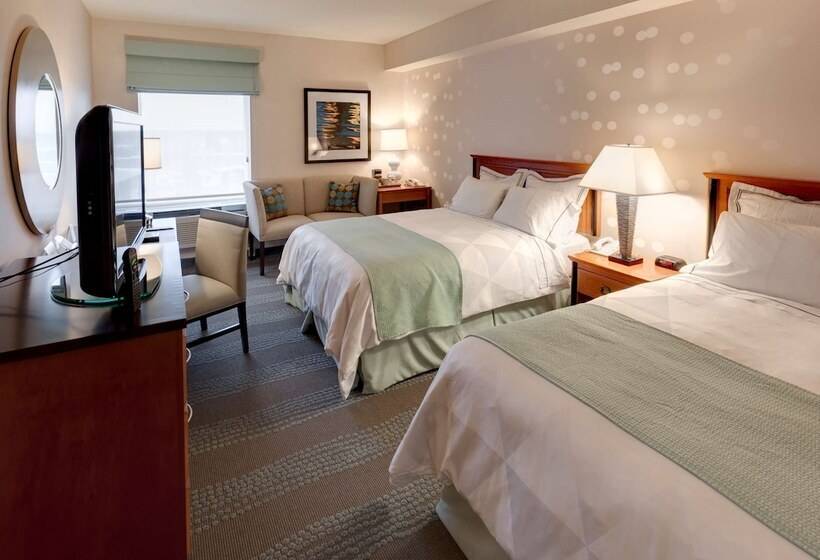 带2个双人床的标准工作室, Radisson Hotel & Suites Fallsview