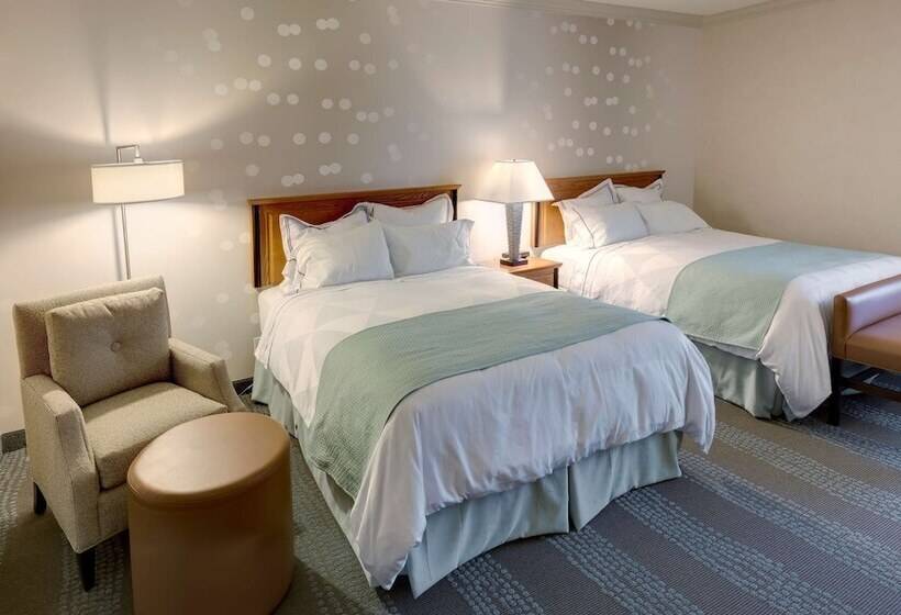 带2个双人床的标准工作室, Radisson Hotel & Suites Fallsview