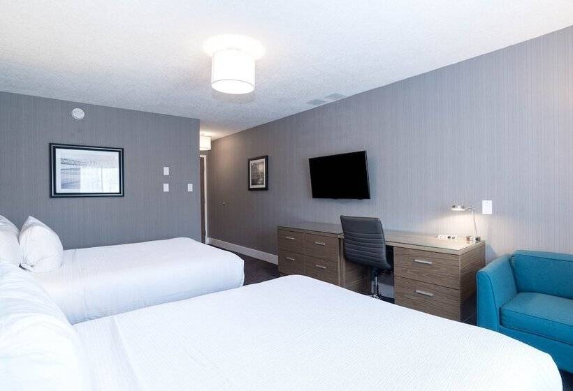 2ダブルベッドのスタンダードルーム, Sandman Hotel Edmonton West