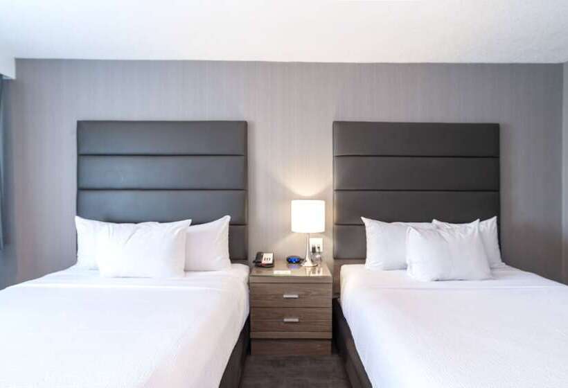 2ダブルベッドのスタンダードルーム, Sandman Hotel Edmonton West