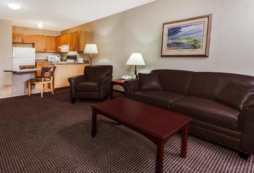 Executive Suite Franciaággyal King size, Stony Plain Inn & Suites