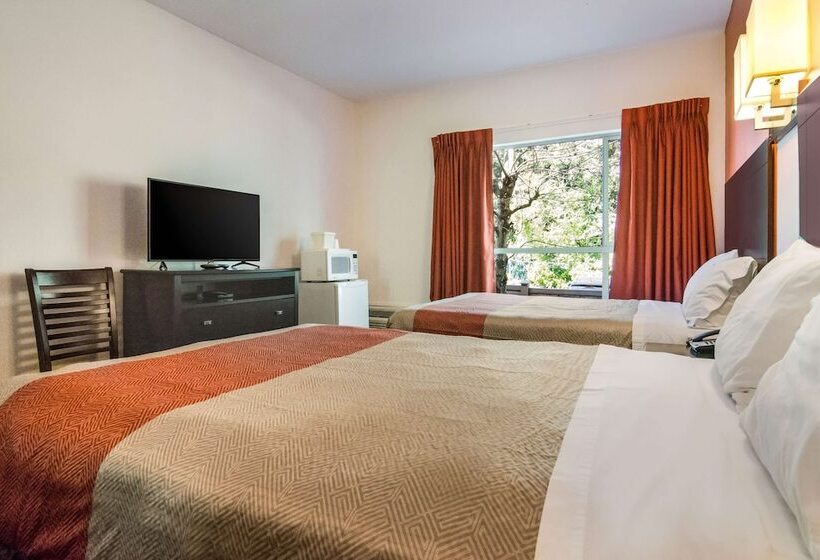 غرفه قياسيه سريرين مزدوجين, Motel 6 Surrey, Bc