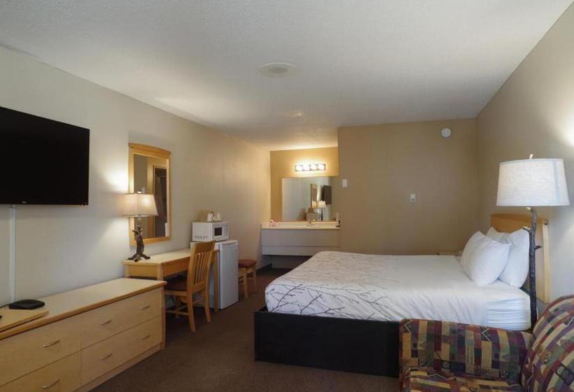 带大床的标准间, Canadas Best Value Inn And Suites Fernie