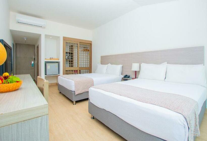 غرفة ديلوكس عائلية, Tamaca Beach Resort