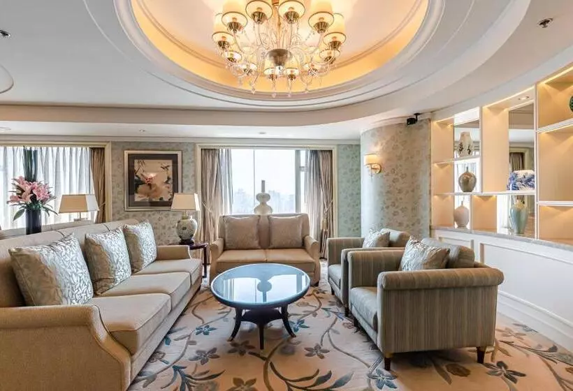 プレジデントスイートルーム, Shangri La Wuhan,close To The Mixc With Three Subway Lines