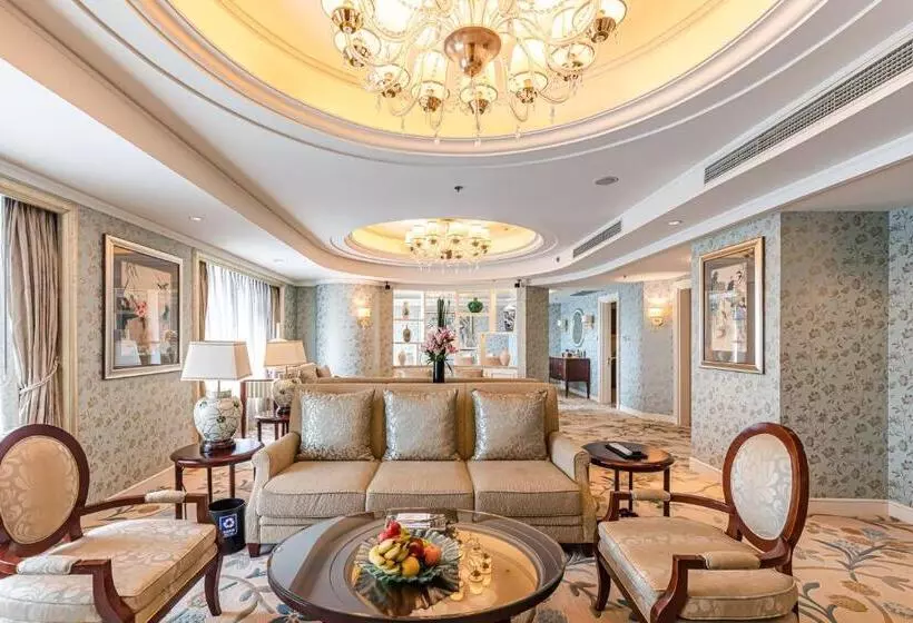 プレジデントスイートルーム, Shangri La Wuhan,close To The Mixc With Three Subway Lines