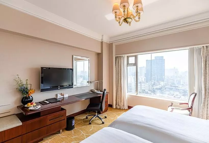 デラックスルーム, Shangri La Wuhan,close To The Mixc With Three Subway Lines