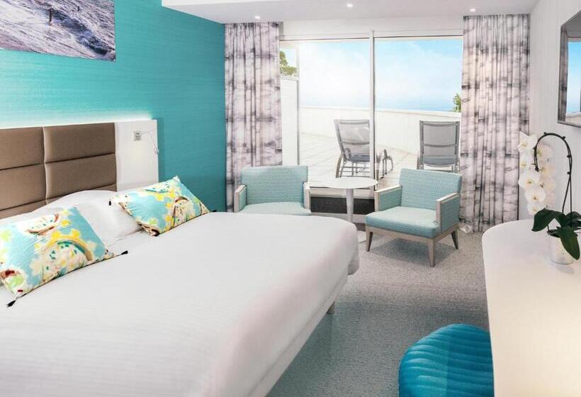 Номер Стандарт Вид на Море, Alliance Pornic Hôtel Thalasso & Spa