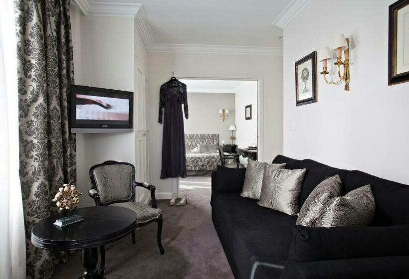 מיטת קינג בסוויטה, Best Western Plus Hotel Villa D Est