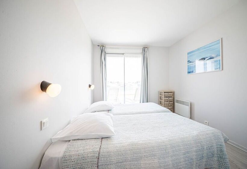 דירת 2 חדרים נוף לים, Le Crystal Dinard Plage