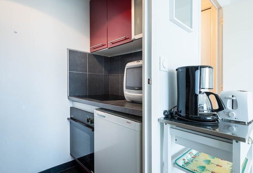 סטודיו סטנדרטי נוף לים, Le Crystal Dinard Plage