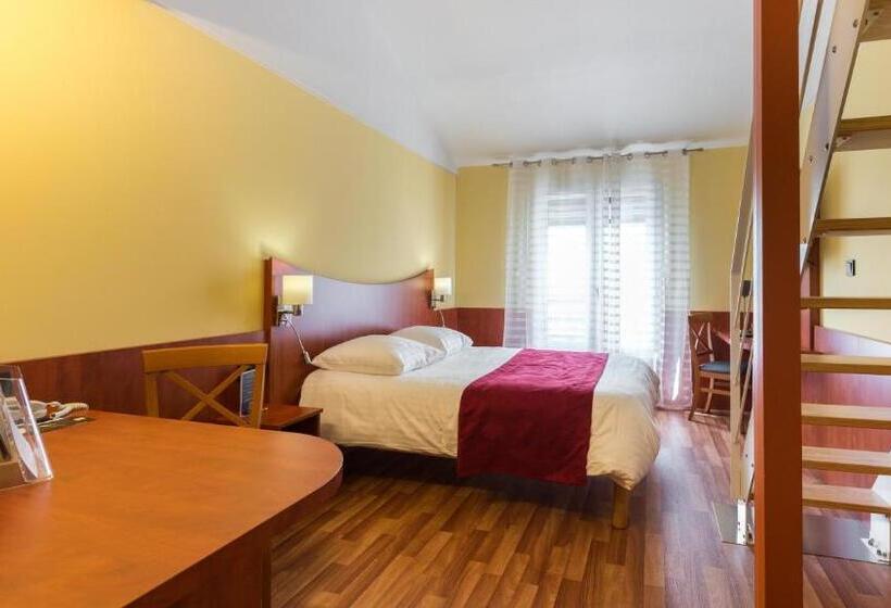 غرفة عائلية, Logis Hotel Center